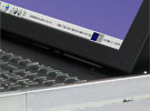 1U Rackmount 17 inch LCD and PS/2-USB Keyboard