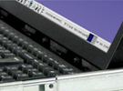 1U Rackmount 19 inch LCD and Sun-compatible Keyboard